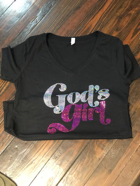 God’s Girl BLING T-SHIRT