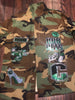 COHEN HORNETS Camouflage  Patchwork Jacket