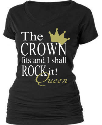 THE CROWN FITS AND I SHALL ROCK IT!